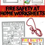 fire safety at home worksheets