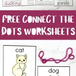 free connect the dots worksheets