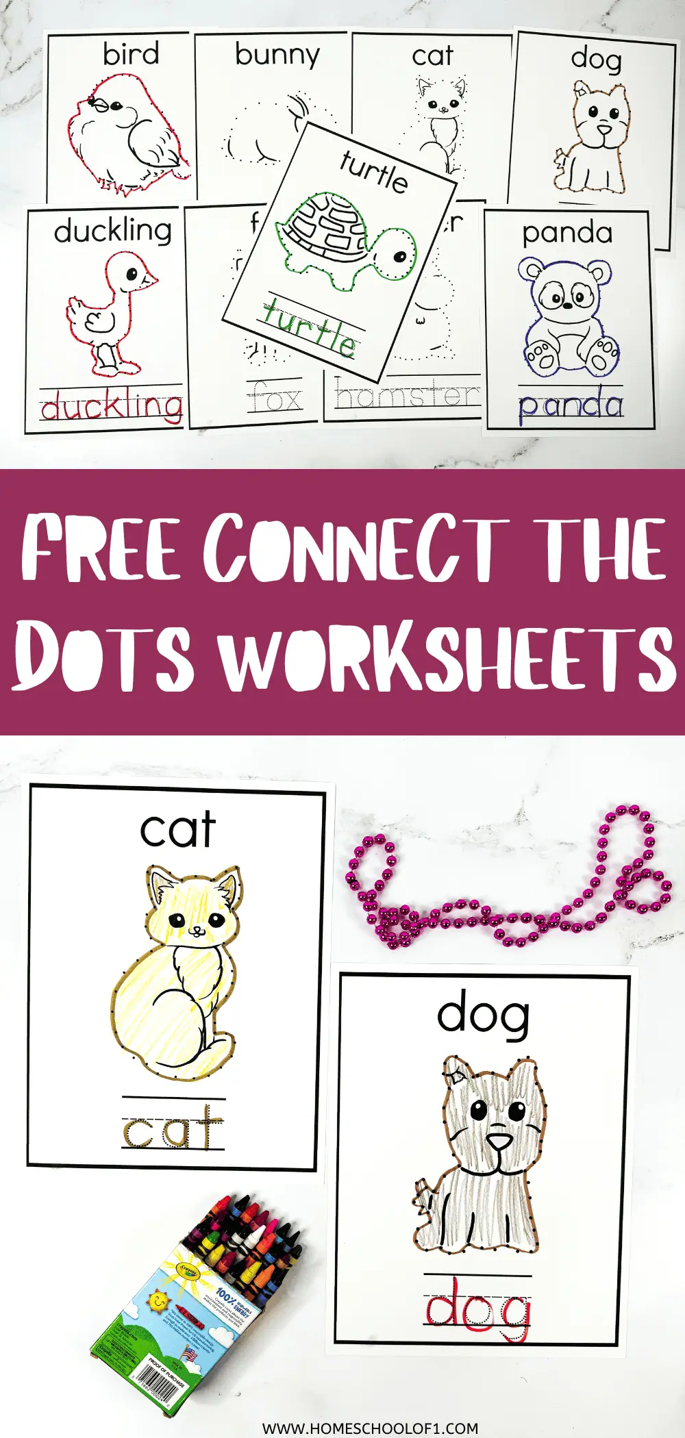 free connect the dots worksheets