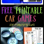 free printable car games