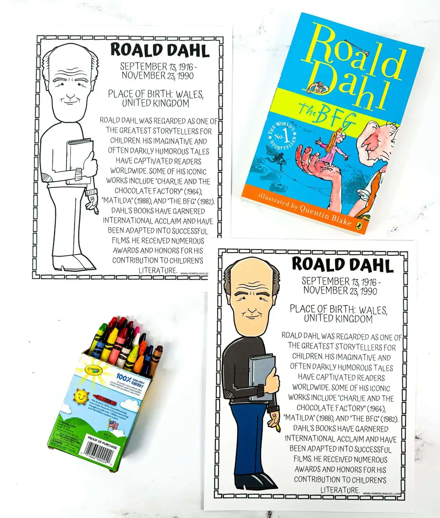 roald dahl posters