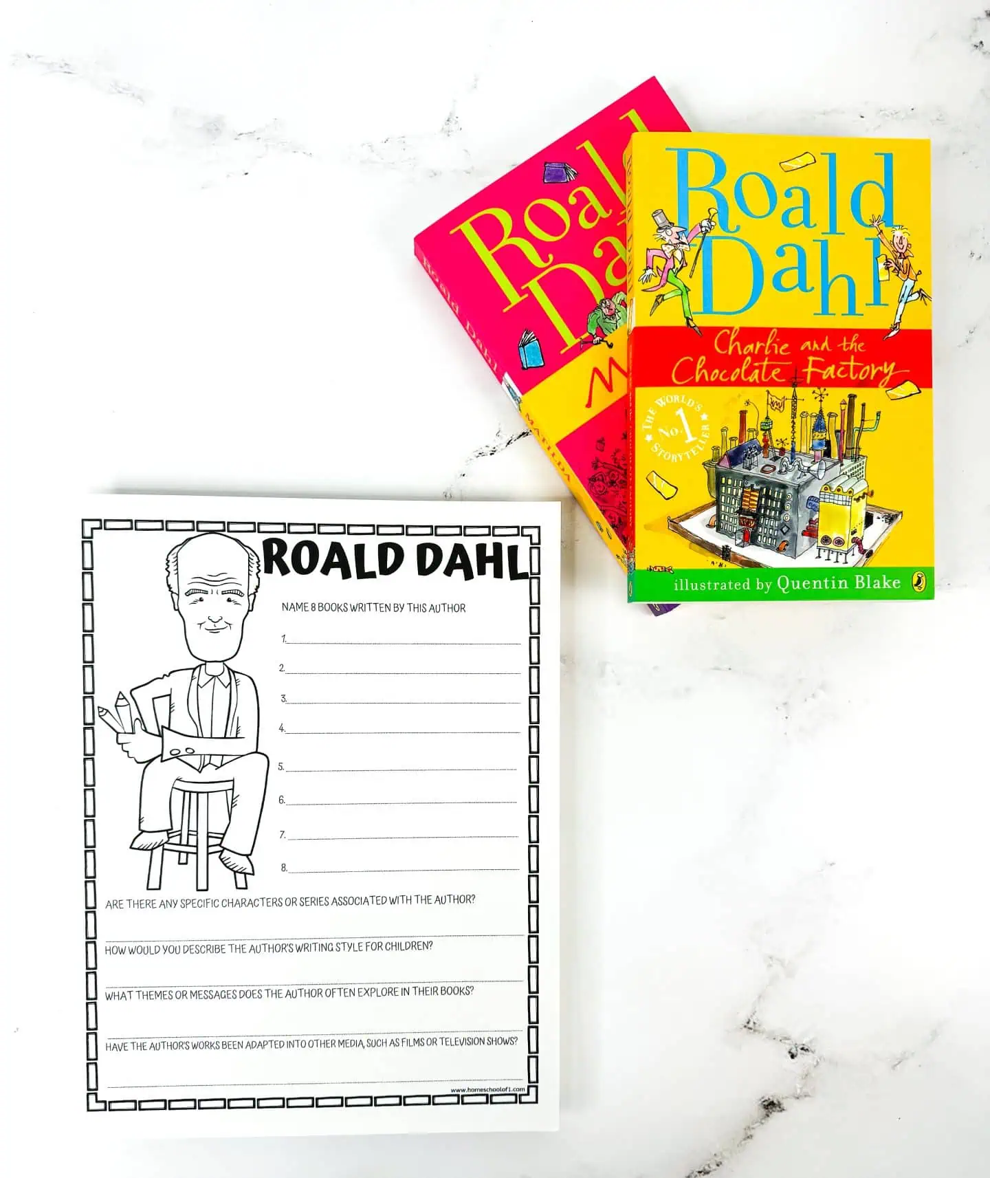 roald dahl research paper