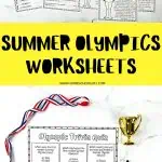 summer olympics worksheet