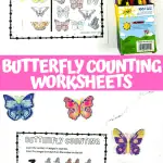 butterfly counting worksheet