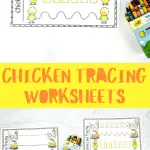 chicken tracing printables