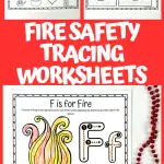 fire safety tracing worksheet