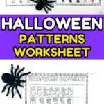 HALLOWEEN PATTERNS WORKSHEET