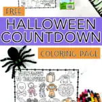 Halloween countdown printable