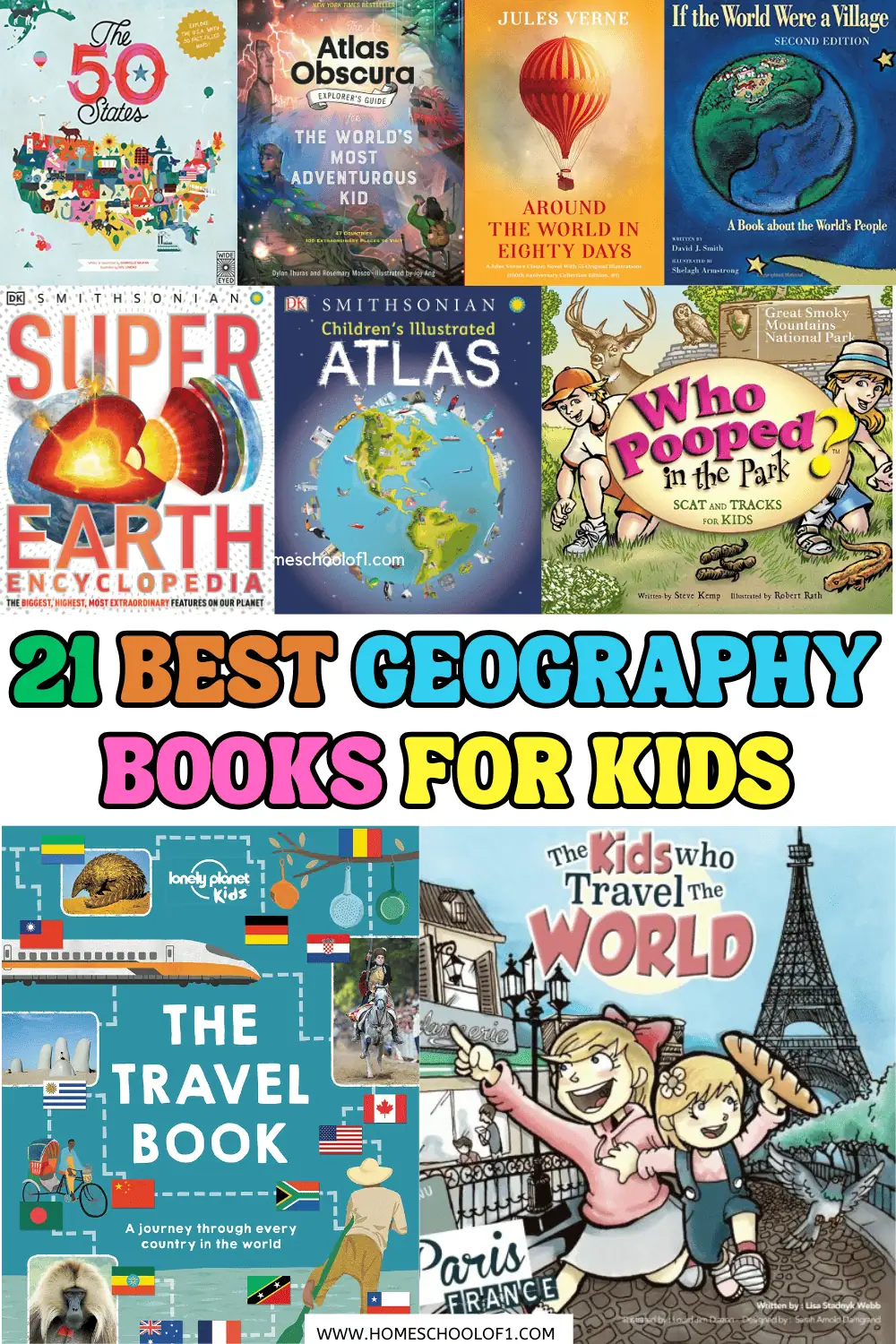 geography books for kids