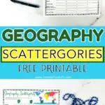 geography scattergories