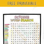 october word search