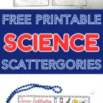 science scattergories