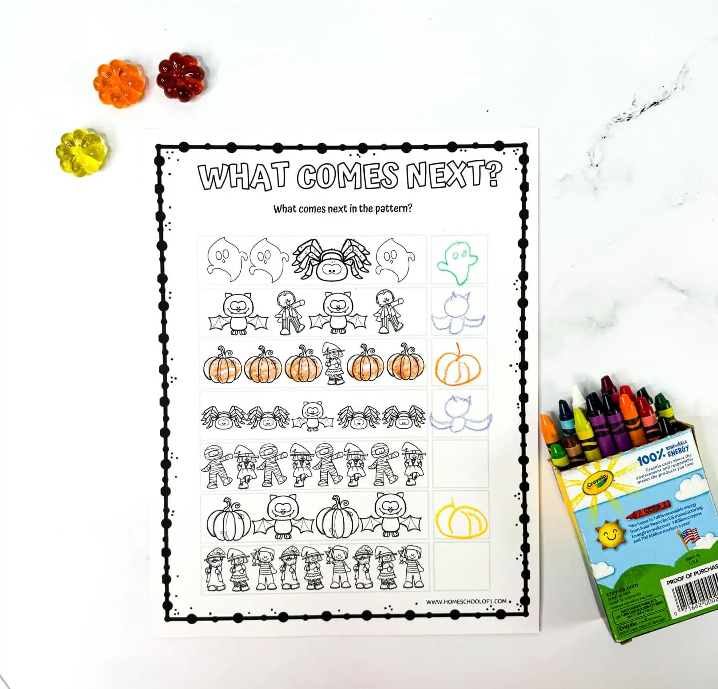 HALLOWEEN FREE WORKSHEET