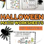 HALLOWEEN MATH WORKSHEETS