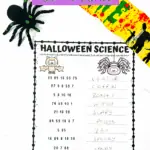 free halloween science worksheet