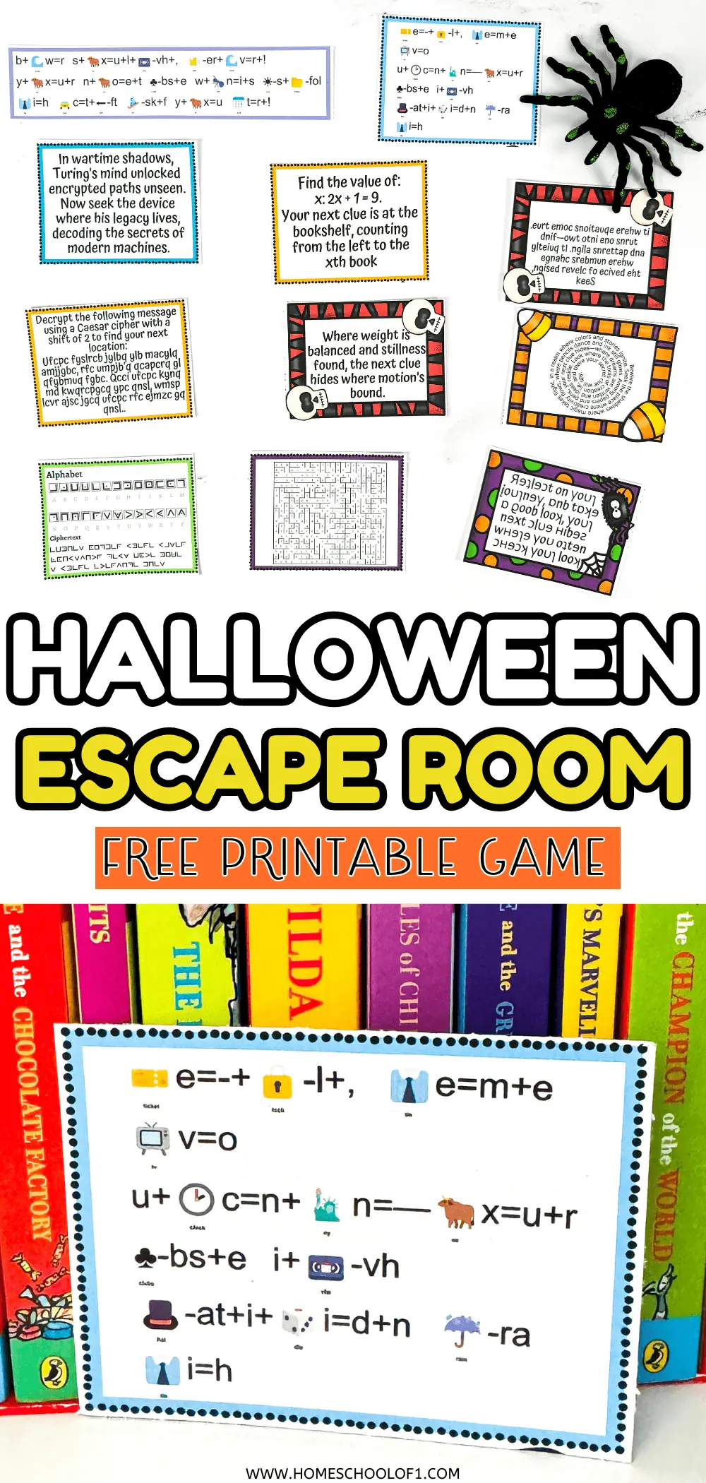 halloween escape room printable