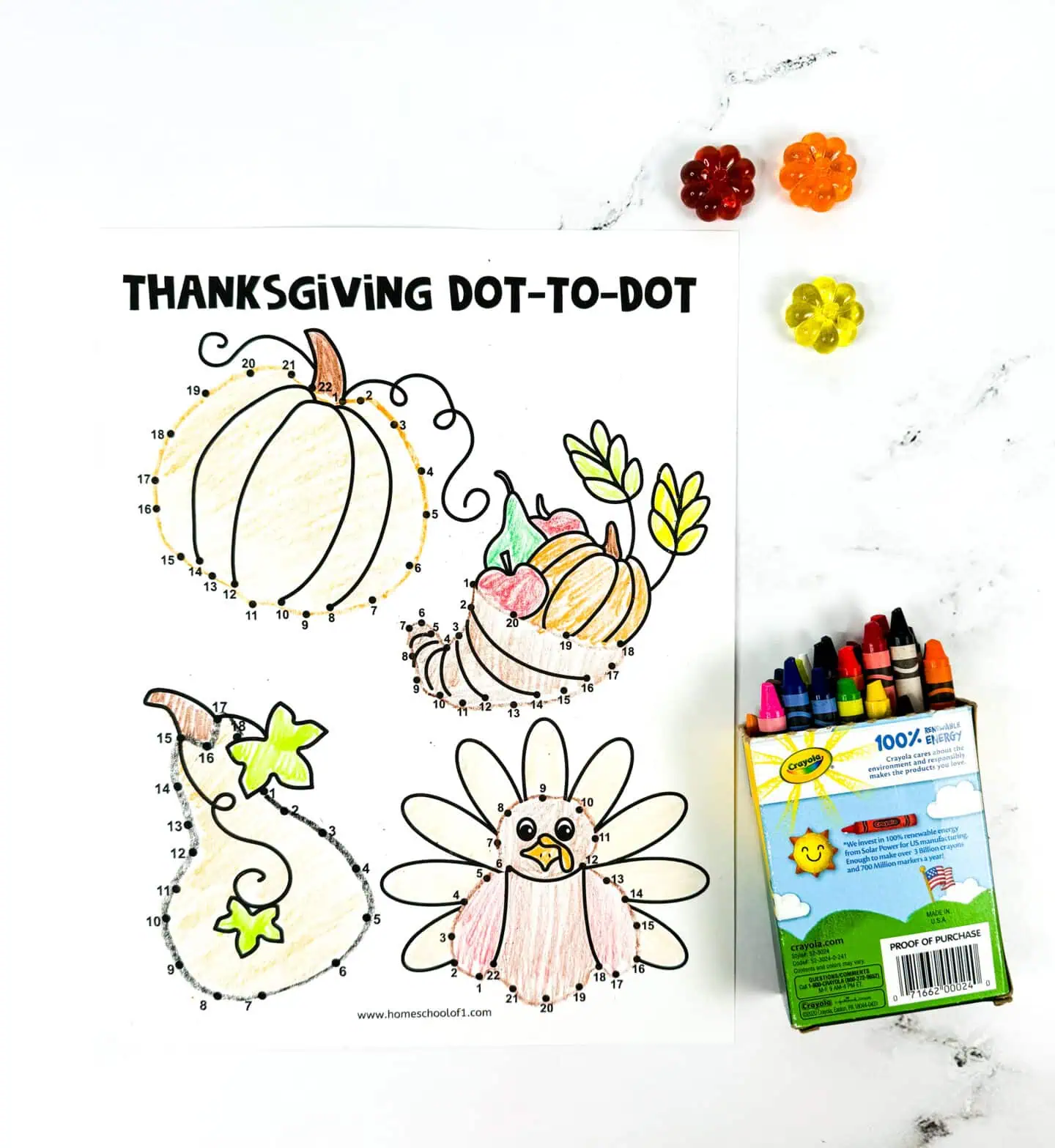 thanksgiving connect the dots printable