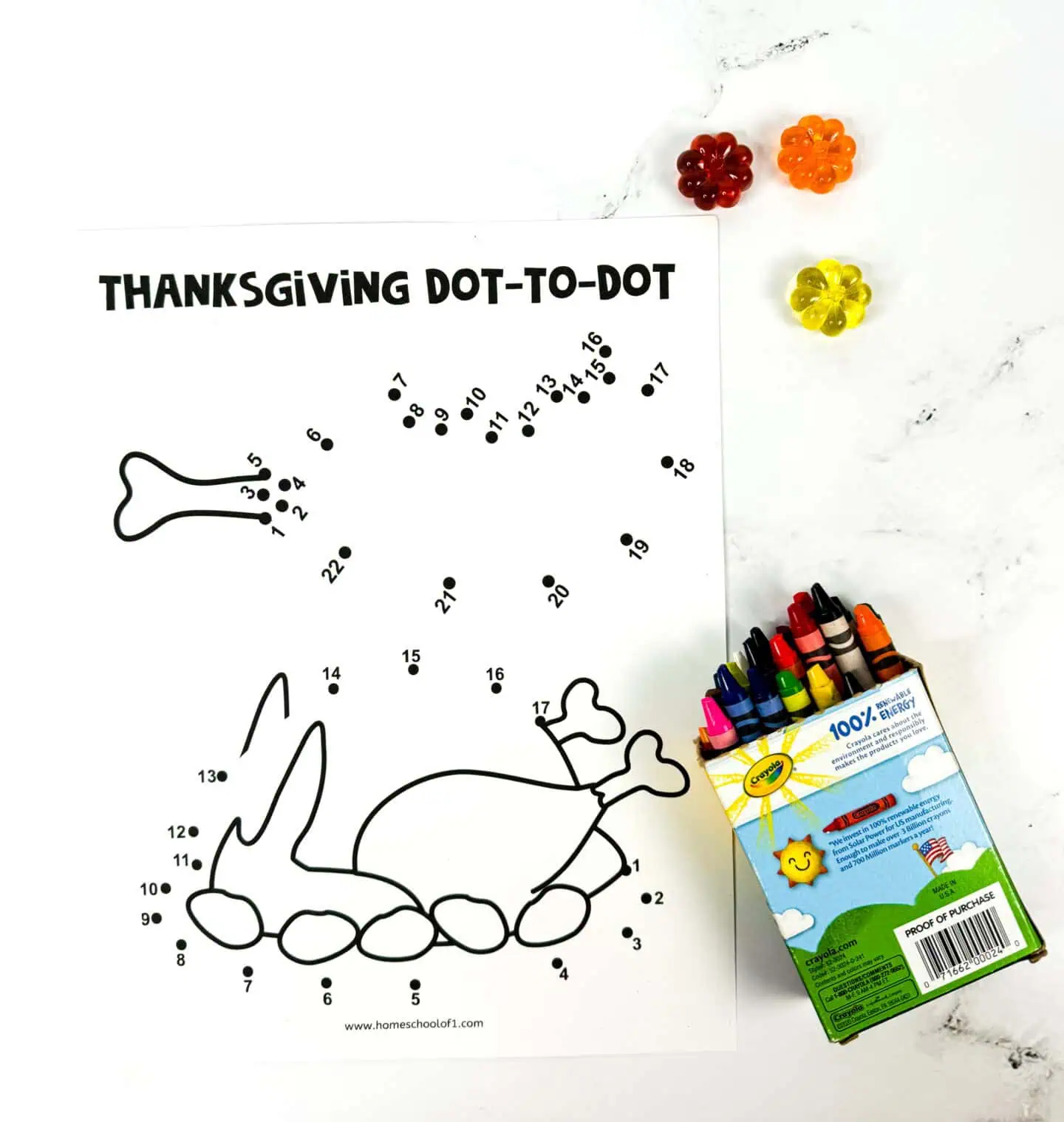 thanksgiving dot to dot worksheet