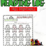 december reading log printable