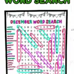 december word search printable