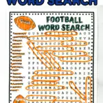 football word search printable