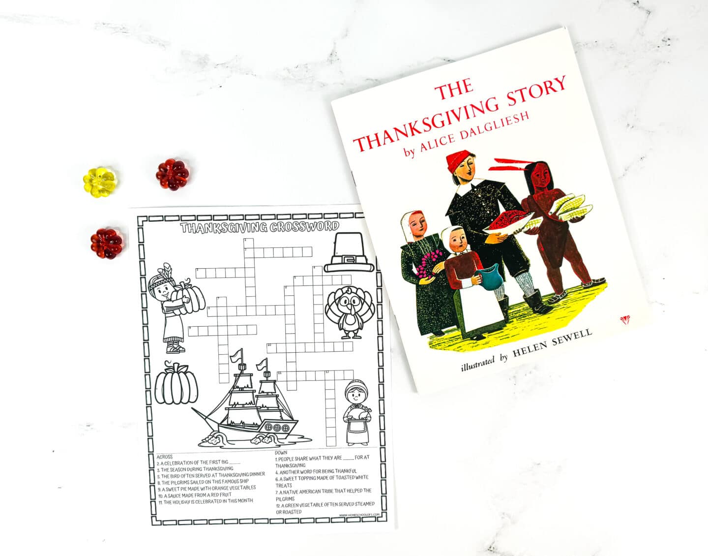 free thanksgiving crossword puzzle printable