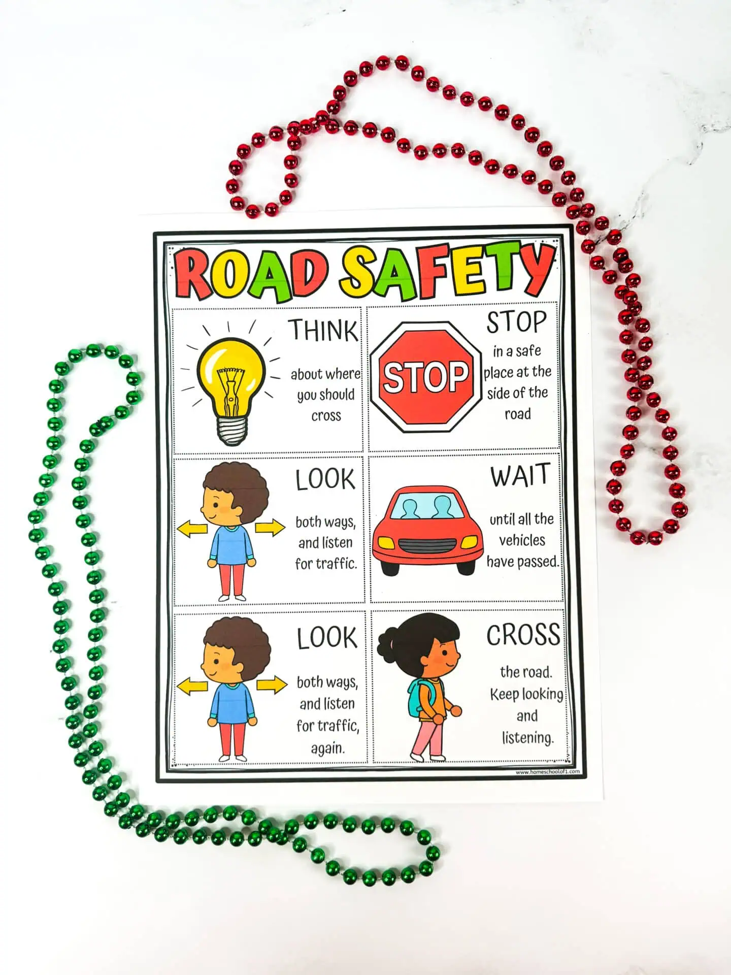 road safety poster