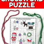 christmas crossword puzzle printable