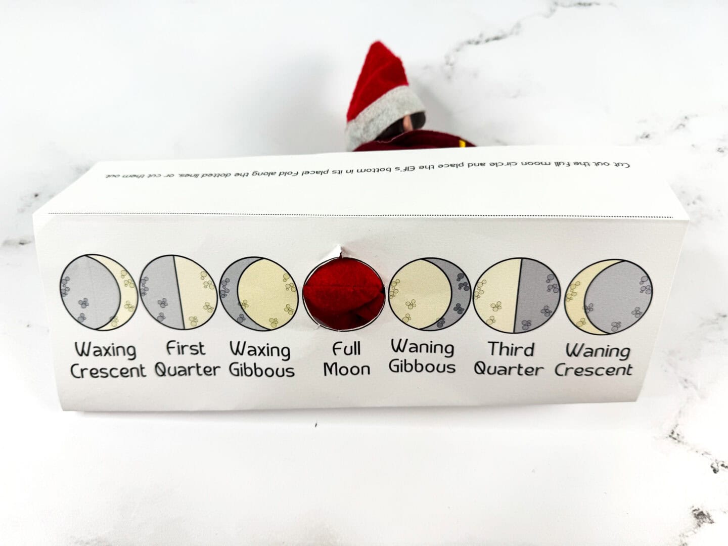 elf moon phases printable