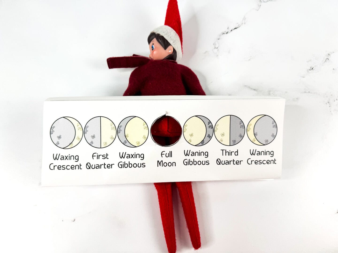 elf on the shelf moon