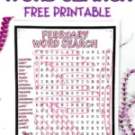 february word search