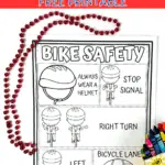 free bicycle safety worksheets