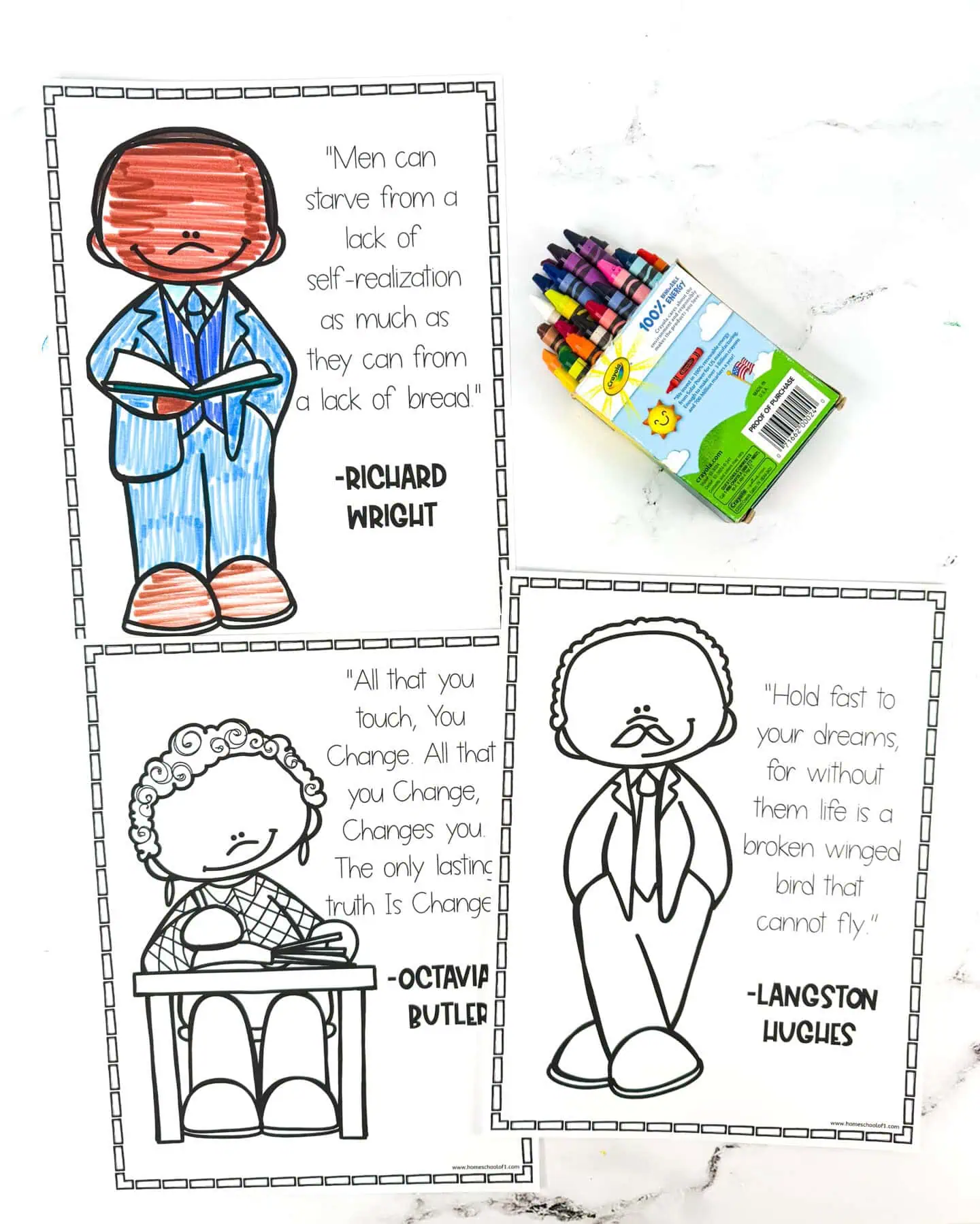 free black history coloring pages