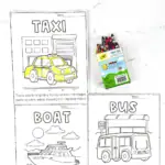 transportation coloring pages