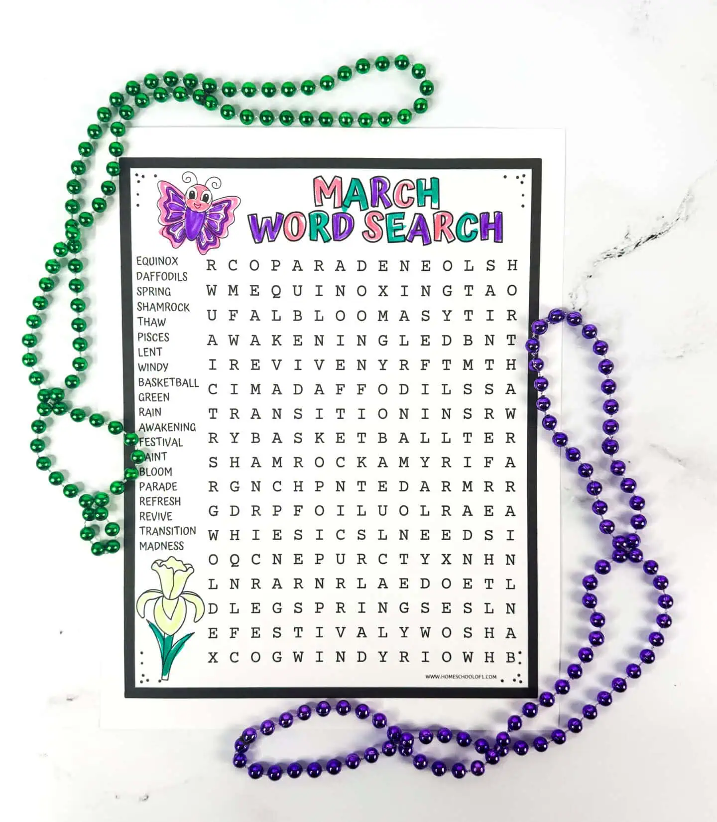 march word puzzle