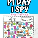 pi day i spy printables