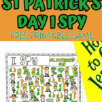 st patrick's day i spy printable